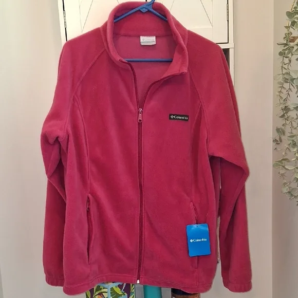 Columbia Raspberry Full-Zip Fleece Jacket - Picture 1 of 5